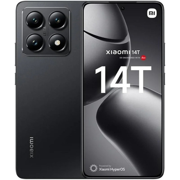 Xiaomi 14T 5G Smartphone Pantalla AMOLED 6.67" - 12GB - 256GB - Camara Principal 50MP - Lente Leica - Bateria 5000mAh - HyperCha