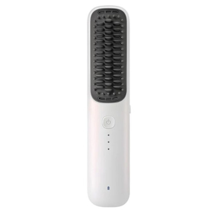 Xiaomi Cordless Hair Straightener Brush Cepillo Alisador Inalambrico - Iones Negativos AntiâFrizz - 3 Niveles de Temperatura - Revestimiento Ceramico - Bateria 3200 mAh - Ligero y Portatil - Color Negro