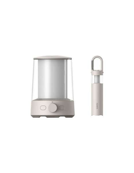Xiaomi Linterna de Camping Multifuncion Bluetooth - 2 Linternas en 1 - Luces Duales Separables - Ajuste de Luz NiteCore Extreme