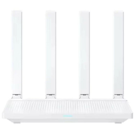 Xiaomi Mi Router AX3000T WiFi 6 Dual Band - Hasta 3000Mbps - Procesador Dual-Core de 1.3 GHz - 4 Puertos Gigabit Ethernet - 4 Antenas Externas - Color Blanco