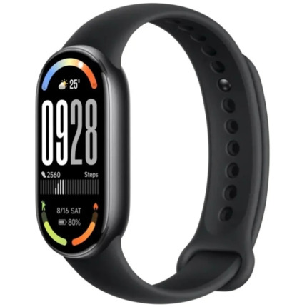 Xiaomi Mi Smart Band 10 Pulsera de Actividad Pantalla AMOLED 1.72" - Bluetooth 5.4 - Mas de 150 Modos Deportivos - Funciones de Vigilancia de la Salud - Autonomia hasta 21 Dias - Color Negro