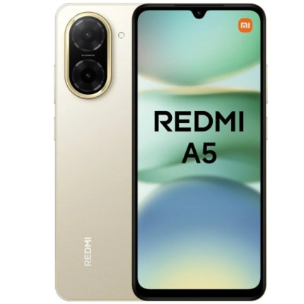 Xiaomi Redmi A5 Smartphone Pantalla 6.88" - 4GB - 128GB - Camara Principal 32MP - Bateria 5200mAh - Color Oro