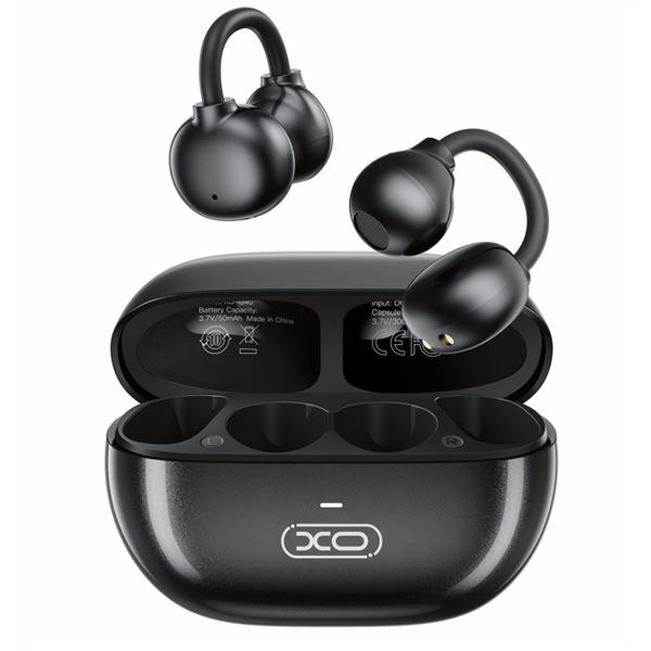 XO G40 Pearl Clip Auriculares TWS - Bluetooth 5.3 - Color Negro