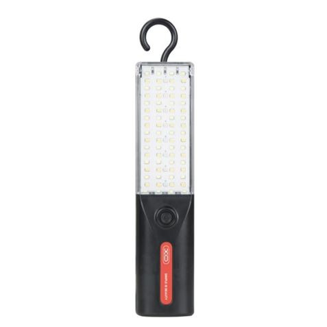 XO YH17 Linterna LED con Iman y Gancho - Carga Solar - Color Negro