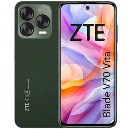 ZTE Blade V70 Vita Smartphone Pantalla 6,7" - 8+12 GB RAM - 256 GB - 90 Hz - Camara 50 MP -  Bateria 5000 mAh - Color Verde